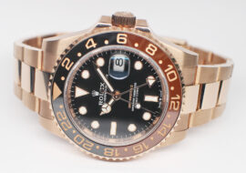 ロレックス GMTマスターII 126715CHNR ランダム ブラック SS RG 自動巻き メンズ 保証書付き 2019年