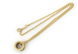BVLGARI ブルガリ ビーゼロワン ネックレス 750YG