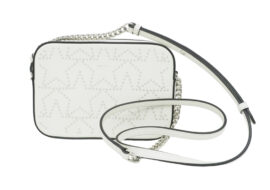 ジミーチュウ チェーンショルダーバッグ グラフィックスター ホワイト