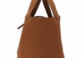 エルメス ピコタンロック PM 18 ゴールド トリヨンクレマンス シルバー金具 B刻印 2023年製造