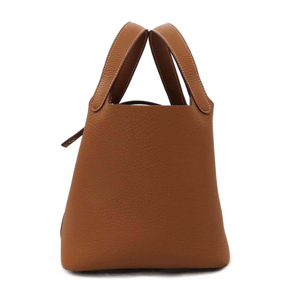 エルメス ピコタンロック PM 18 ゴールド トリヨンクレマンス シルバー金具 B刻印 2023年製造