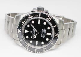 ロレックス サブマリーナ ノンデイト 124060 ランダム ブラック 保証書付き 2023年