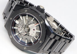 ウブロ ビッグバン インテグレーテッド タイムオンリー ブラックマジック 456.CX.0170.CX セラミック