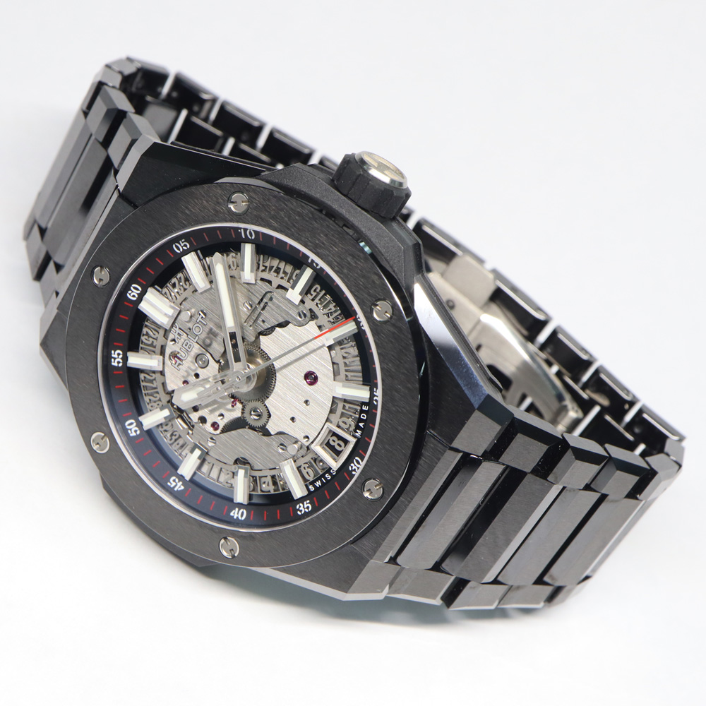 ウブロ ビッグバン インテグレーテッド タイムオンリー ブラックマジック 456.CX.0170.CX セラミック