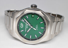 ジラールペルゴ 81010-11-3153-1CM ロレアート グリーン SS 自動巻き メンズ 2023年