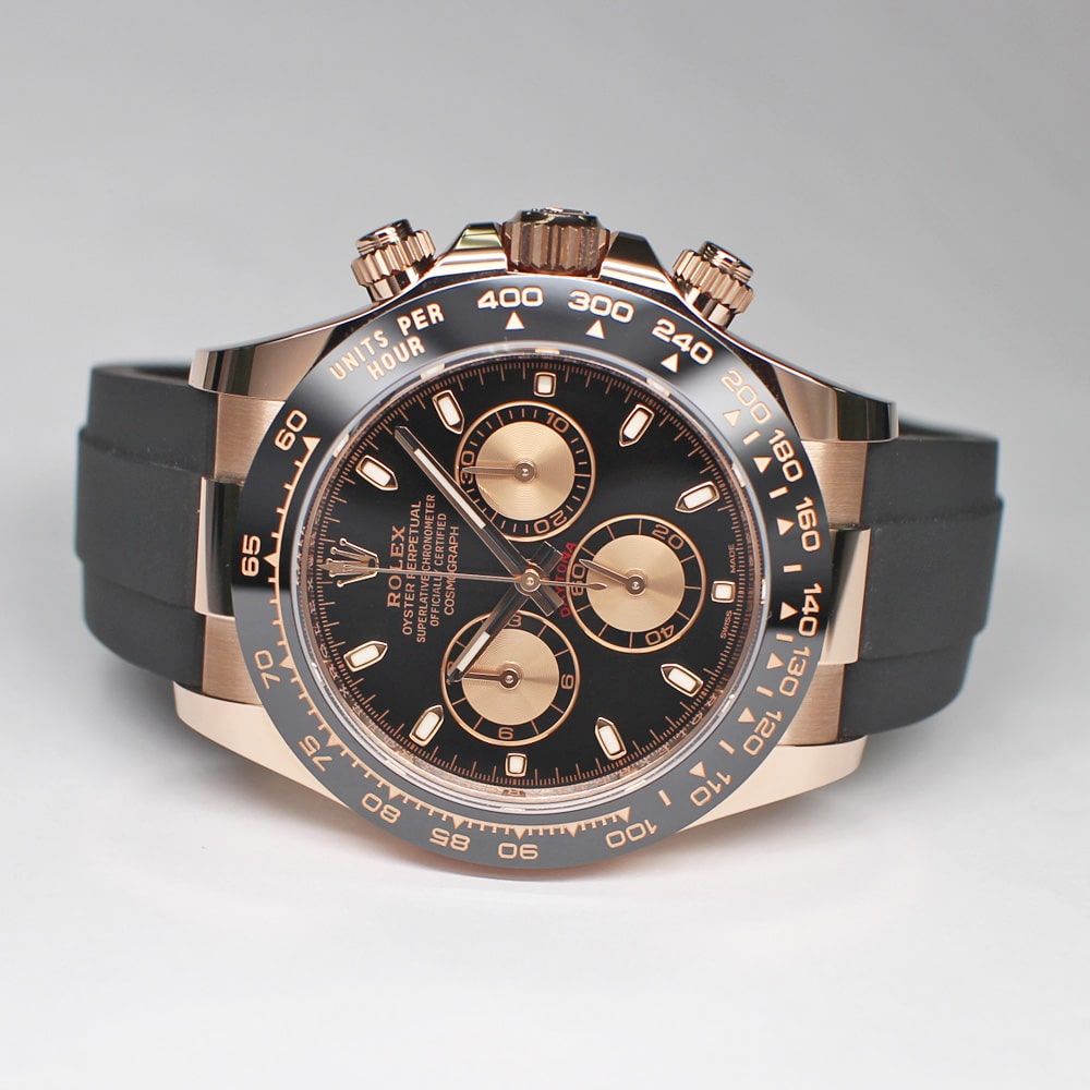 ロレックス デイトナ 116515LN ブラック ピンク ローズゴールド RG 保証書付き 2023年 新品同様