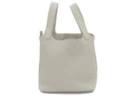 エルメス HERMES ピコタンロックPM ベトン シルバー金具 トリヨンクレマンス U刻印