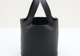 エルメス ピコタンロックPM ブラック ゴールド金具 トリヨン