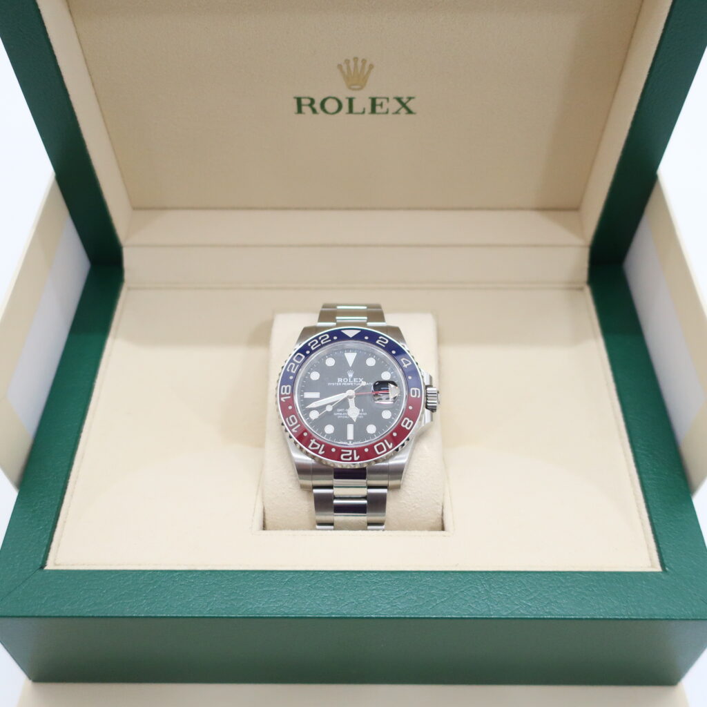 ロレックス GMTマスターⅡ 126710BLRO SS オイスターブレス