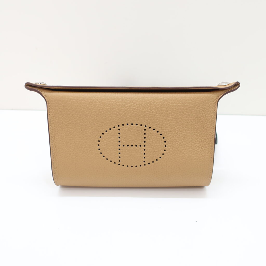 エルメス ヴィドポッシュ ビスキュイ シルバー金具 トゴ