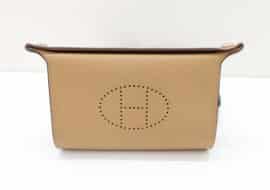 エルメス ヴィドポッシュ ビスキュイ シルバー金具 トゴ