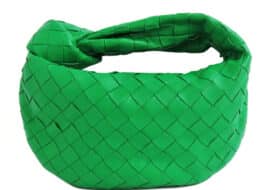 ボッテガヴェネタ ミニ ジョディ 651876 パラキート ゴールド金具 ラムスキン