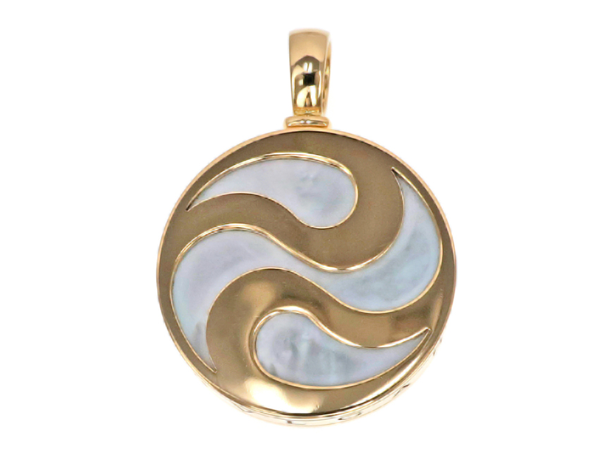 BVLGARI ブルガリ ペンダントトップ オプティカル 750 K18YG