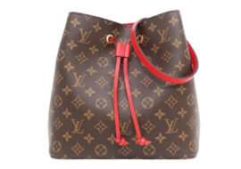 ルイヴィトン モノグラム ネオノエ コクリコ M44021 ショルダーバッグ