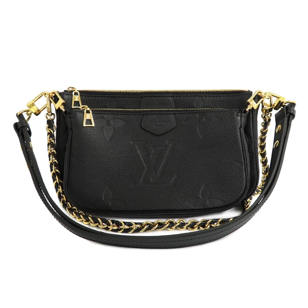 ルイヴィトン ミュルティ・ポシェット・アクセソワール M80399 モノグラム アンプラント