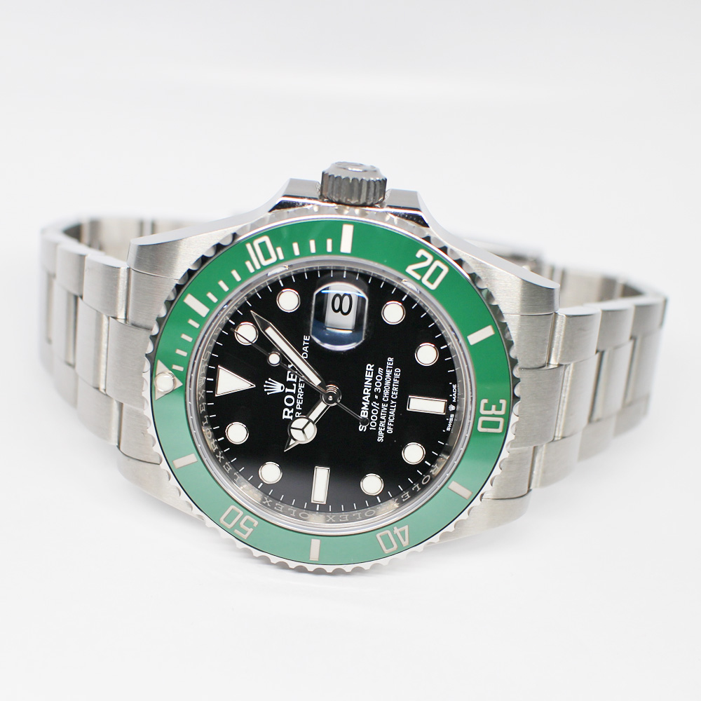 ロレックス サブマリーナ デイト 126610LV ブラック グリーン 保証書付き 2022年