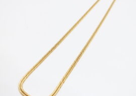 ネックレス K18 イエローゴールド 喜平12面