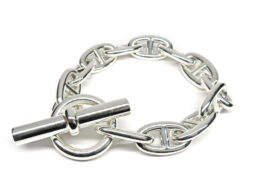 エルメス ブレスレット シェーヌダンクルGM 12コマ Ag925 シルバー 2023年製造