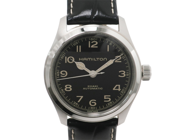 ハミルトン カーキフィールド マーフ 38mm H70405730 SS/レザー 替えベルト付き