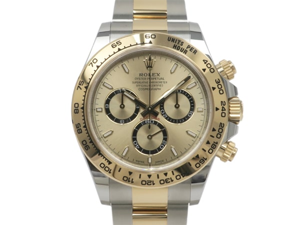 ロレックス デイトナ 126503 ゴールデン文字盤 SS/YG