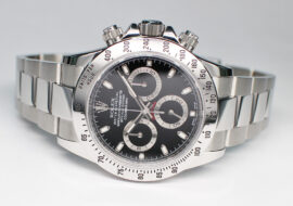 ロレックス デイトナ 116520 ランダム ブラック SS 保証書付き 2014年