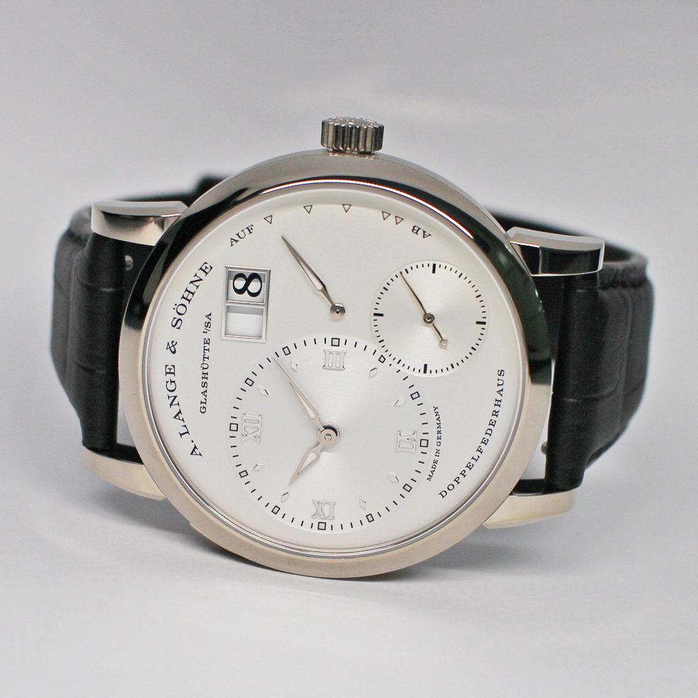 ランゲ&ゾーネ ランゲ1 191.039 LS1913AA シルバー WG 革 メンズ 保証書付き 2021年