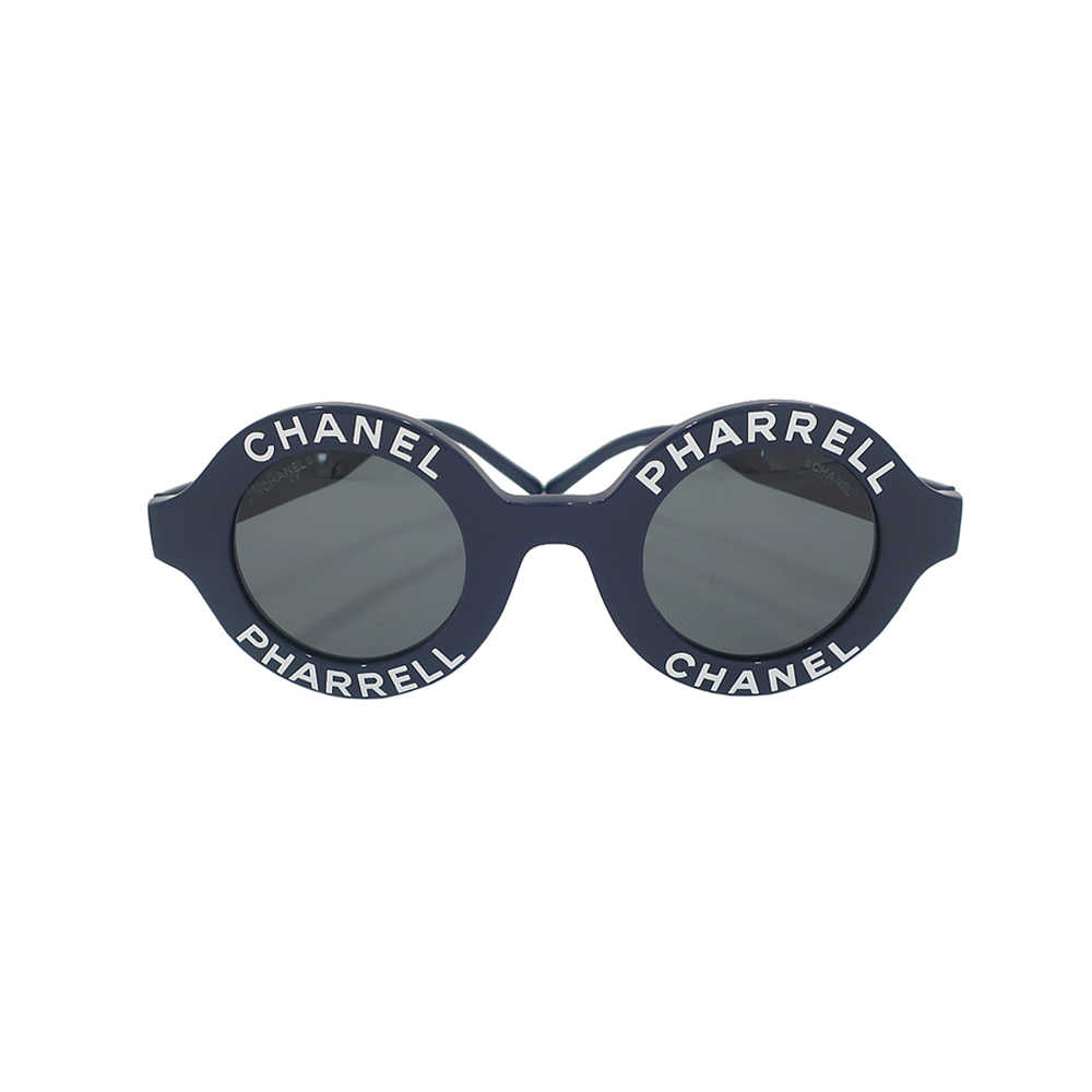 シャネル CHANEL サングラス ファレル PHARREL コラボアイテム ネイビー 71314A