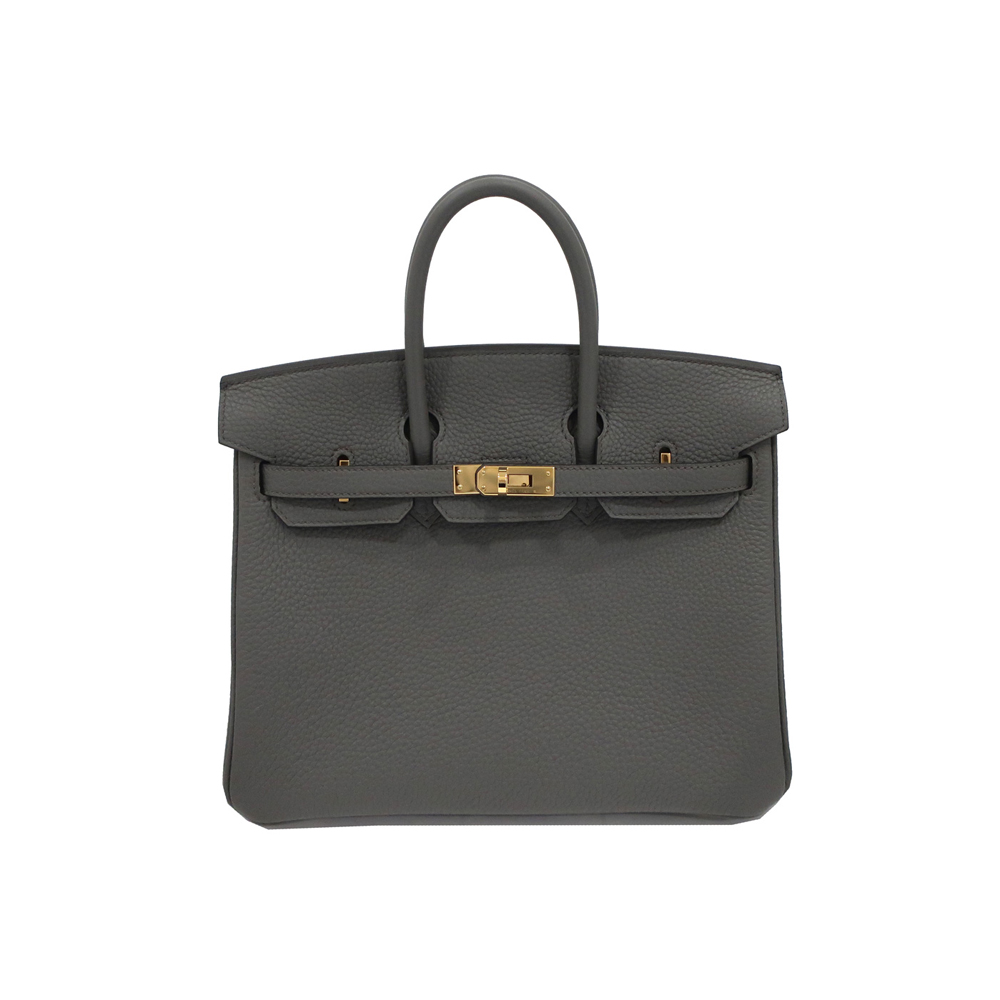 エルメス HERMES バーキン25 エタン トゴ ゴールド金具 U刻印