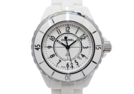 シャネル CHANEL J12 33mm H0968 セラミック ホワイト レディース クォーツ