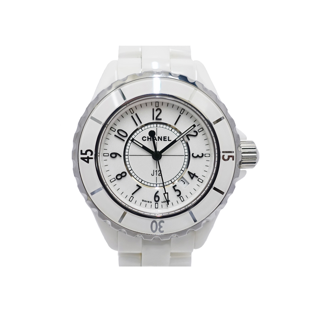 シャネル CHANEL J12 33mm H0968 セラミック ホワイト レディース クォーツ