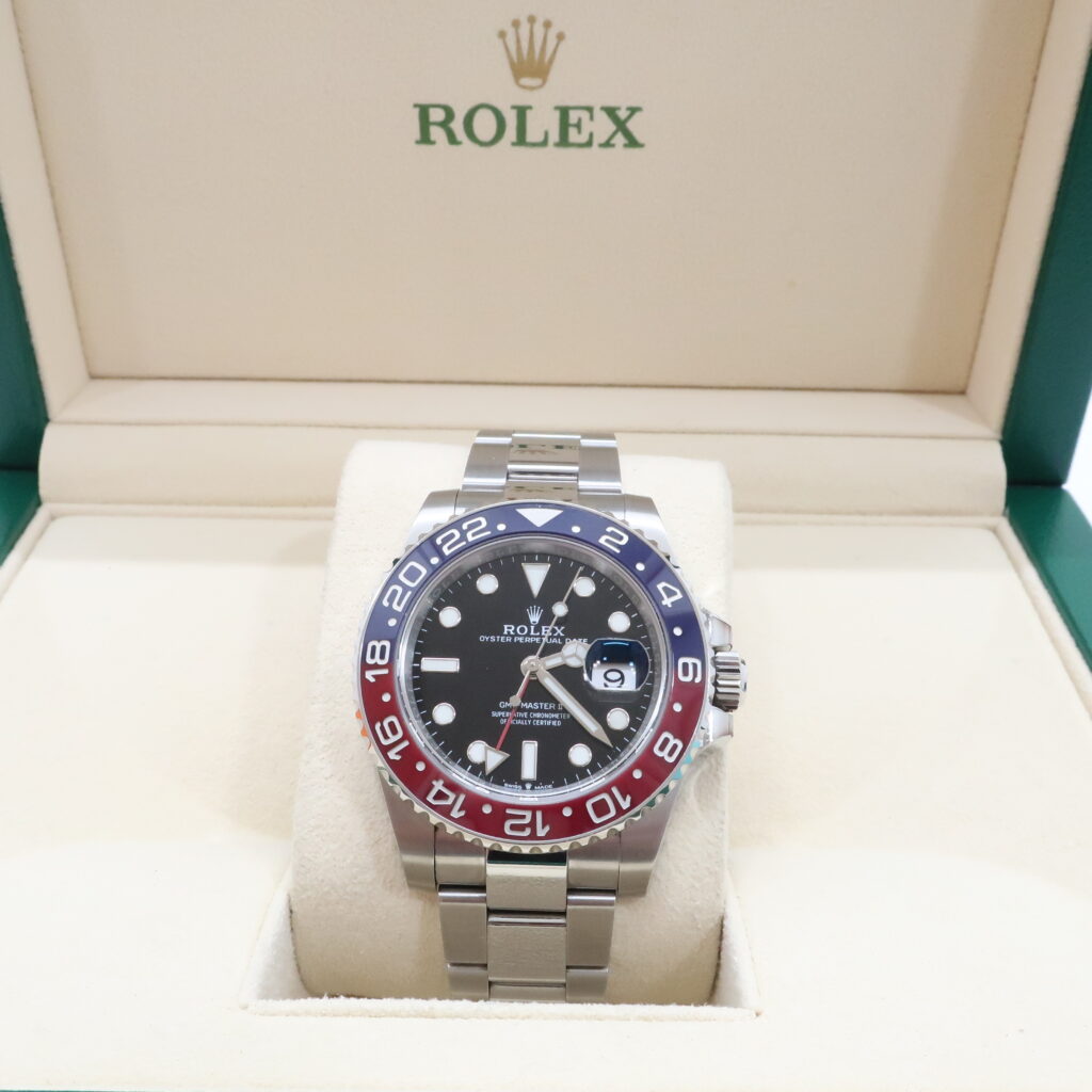 ロレックス GMTマスターⅡ 126710BLRO ぺプシ オイスターブレス SS