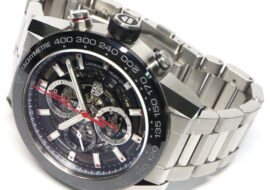 タグホイヤー カレラ キャリバーホイヤー01 CAR2A1W-0 スケルトン SS クロノグラフ