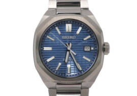 セイコー アストロン ネクスター SBXY061 ブルー チタン ソーラー電波