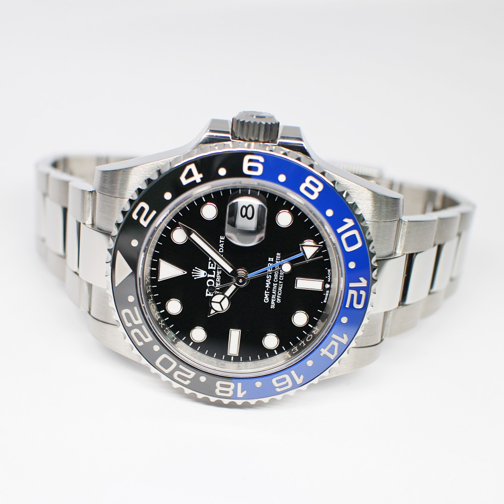 ロレックス GMTマスターII 126710BLNR ランダム ブラック SS オイスター 保証書付き 2022年