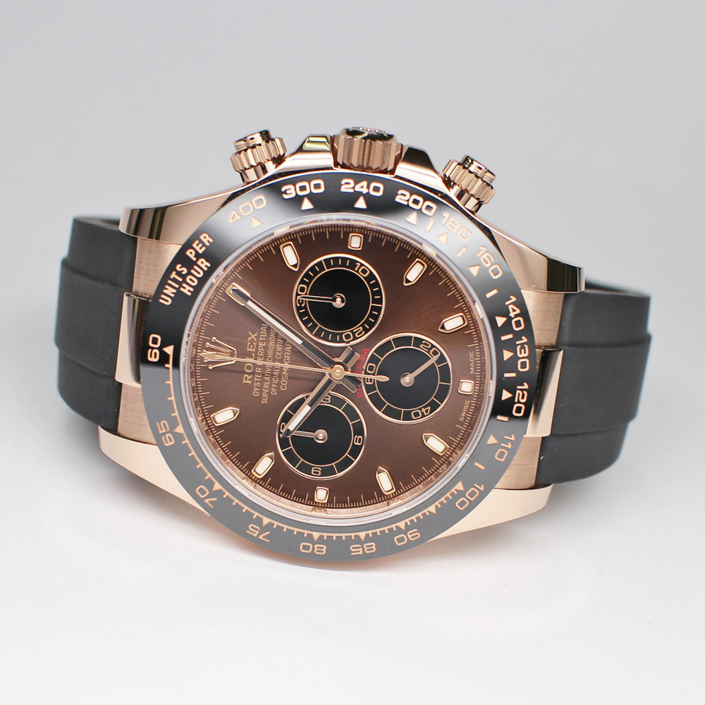 ロレックス デイトナ 116515LN ランダム チョコレート ブラック RG ラバー 保証書付き 2023年 新品同様