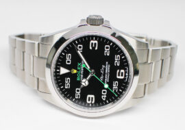 ロレックス エアキング 126900 ランダム ブラック 保証書付き 2022年