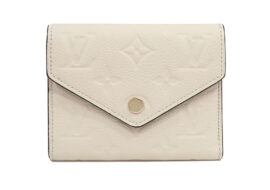 ルイヴィトン LOUIS VUITTON モノグラム・アンプラント ポルトフォイユ・ヴィクトリーヌ M82344 RFID