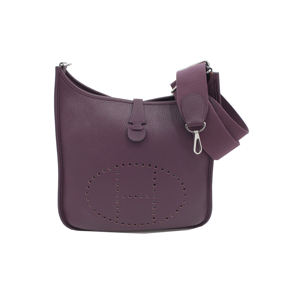 エルメス HERMES エブリン3PM カシス シルバー金具 トリヨン U刻印