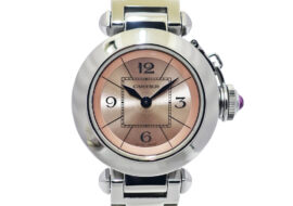 カルティエ CARTIER ミスパシャ W314008 レディース ピンク SS クォーツ