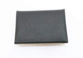 エルメス カルヴィデュオ ブラック エプソン シルバー金具