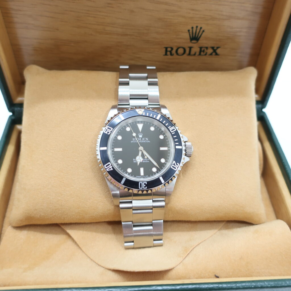 ロレックス サブマリーナ ノンデイト 14060 ブラック文字盤 SS