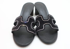 エルメス オアジス サンダル ブラック サイズ37