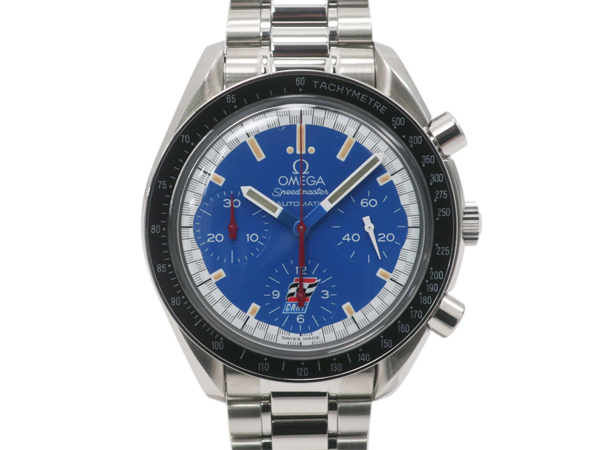 オメガ スピードマスター レーシング 3510.80 シューマッハ カートインフラッグ 自動巻き