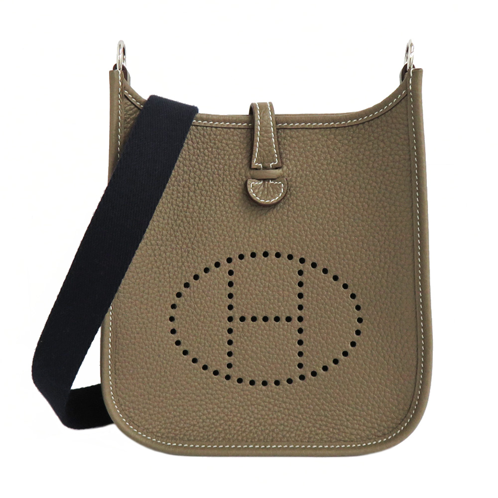 エルメス エブリン TPM 16 エトゥープ シルバー金具 トリヨンクレマンス B刻印