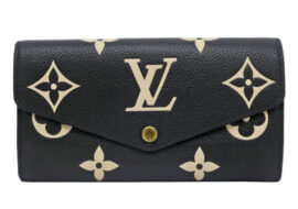 LOUIS VUITTON ルイヴィトン モノグラム アンプラント バイカラー ポルトフォイユ サラ M80496