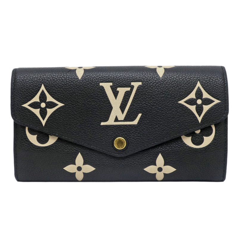 LOUIS VUITTON ルイヴィトン モノグラム アンプラント バイカラー ポルトフォイユ サラ M80496
