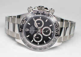 ロレックス デイトナ 126500LN ランダム ブラック SS 自動巻き メンズ 保証書付き 2024年 新品