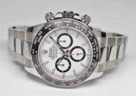 ロレックス デイトナ 126500LN ランダム ホワイト SS 保証書付き 2024年 新品同様