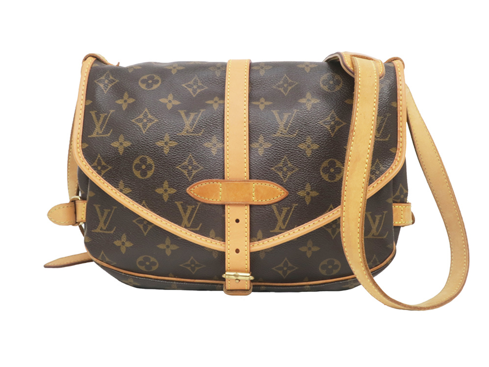 ルイヴィトン モノグラム ソミュール30 M42256 ショルダーバッグ