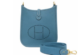 エルメス エブリンTPM 16 アマゾン ニューブルージーン ゴールド金具 トリヨンクレマンス B刻印